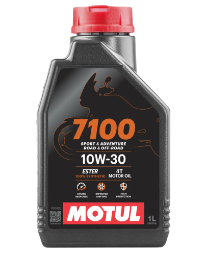 Motul 7100 4T 10W30 fully synthetic motorcycle engine oil