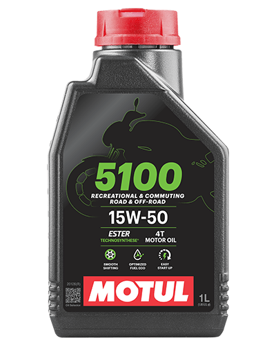 Motul 5100 4T 15W50 fully synthetic bike engine oil