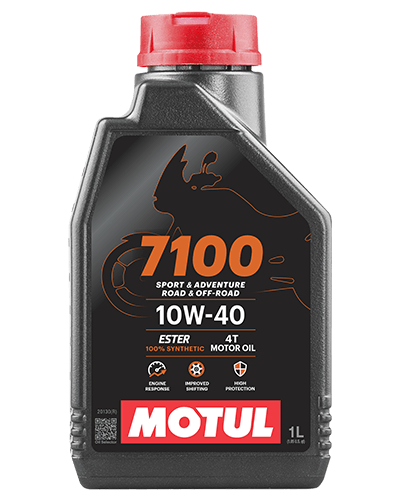 Motul 7100 4T 10W40 fully synthetic motorcycle engine oil