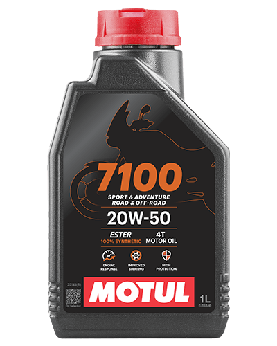 Motul 7100 4T 20W50 fully synthetic bike engine oil