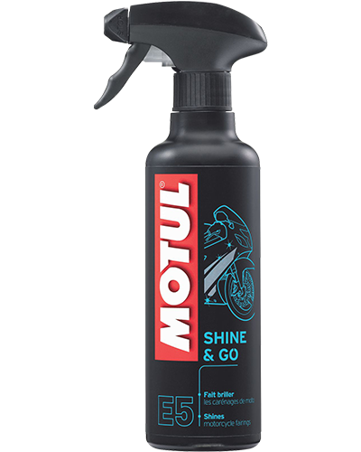 Motul E5 Shine & Go Motorcycle Polish for exterior shine